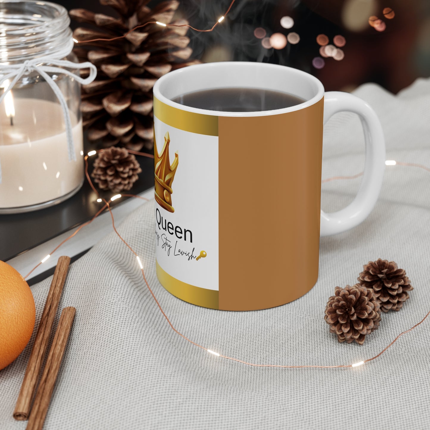 Airbnb Queen Mug - 11oz Coffee Cup for Entrepreneurs - Stay Booked, Stay Busy, Stay Lavish!  COMING SOON✨